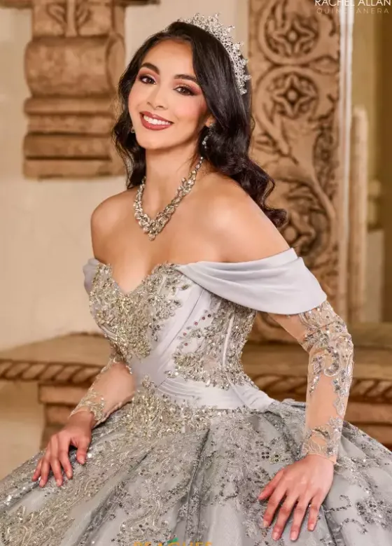 Sweet Sixteen|Quince Dresses With Sleeves^Rachel Allan Quince RQ2194