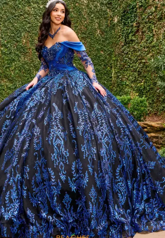 Sweet Sixteen|Quince Dresses With Sleeves^Rachel Allan Quince RQ2194