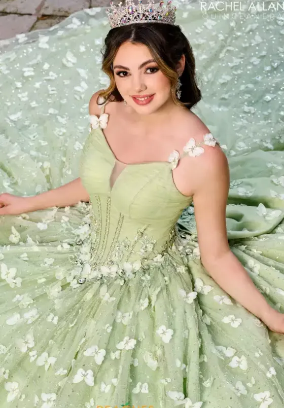 Quince Dresses With Sleeves|Plus Sized Quince Dresses^Rachel Allan Quince RQ3112 Sage