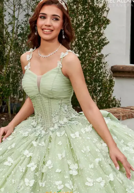 Quince Dresses With Sleeves|Plus Sized Quince Dresses^Rachel Allan Quince RQ3112 Sage