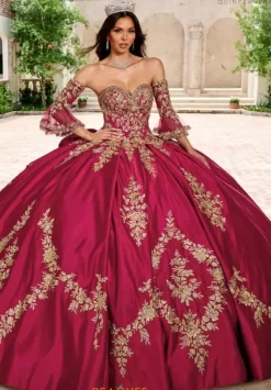 Quince Dresses With Sleeves|Plus Sized Quince Dresses^Rachel Allan Quince RQ2217