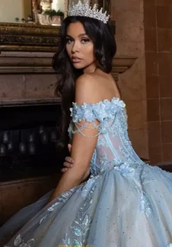 Sweet Sixteen|Quince Dresses With Sleeves^Rachel Allan Quince RQ1166