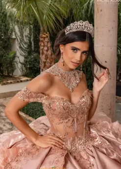 Plus Sized Quince Dresses|Sweet Sixteen^Rachel Allan Quince RQ6004