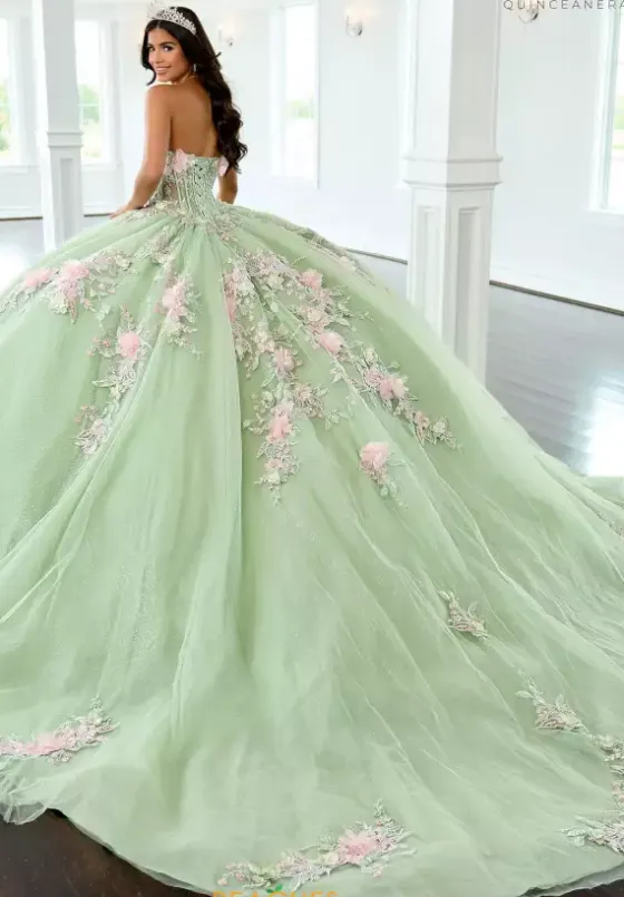 Quince Dresses With Sleeves|Plus Sized Quince Dresses^Rachel Allan Quince RQ2216