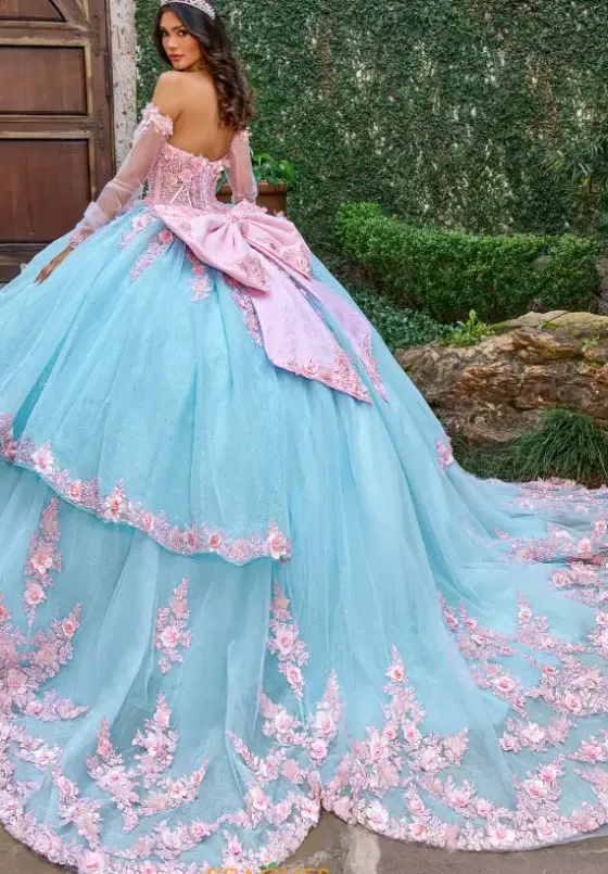 Quince Dresses With Sleeves|Plus Sized Quince Dresses^Rachel Allan Quince RQ2196