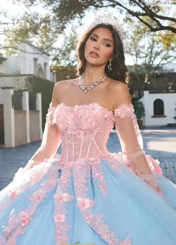 Quince Dresses With Sleeves|Plus Sized Quince Dresses^Rachel Allan Quince RQ2196
