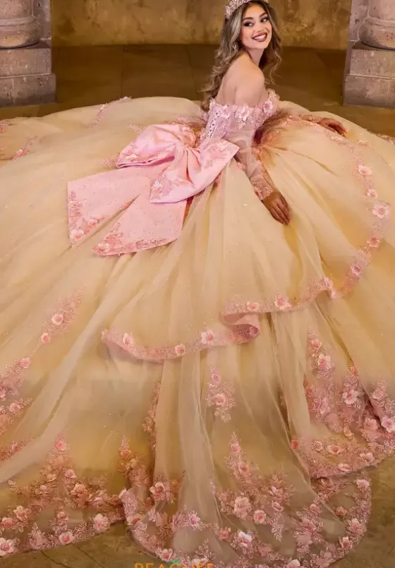 Quince Dresses With Sleeves|Plus Sized Quince Dresses^Rachel Allan Quince RQ2196