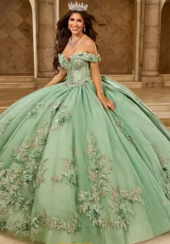 Plus Sized Quince Dresses|Sweet Sixteen^Rachel Allan Quince RQ2210 Sage