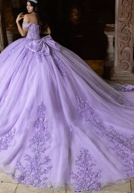 Sweet Sixteen|Quince Dresses With Sleeves^Rachel Allan Quince RQ1165