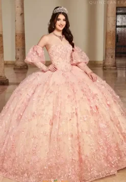Sweet Sixteen|Quince Dresses With Sleeves^Rachel Allan Quince RQ1123