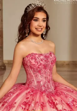 Sweet Sixteen|Quince Dresses With Sleeves^Rachel Allan Quince RQ1123