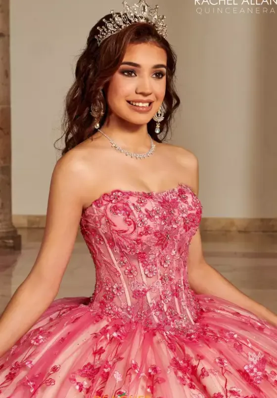 Sweet Sixteen|Quince Dresses With Sleeves^Rachel Allan Quince RQ1123