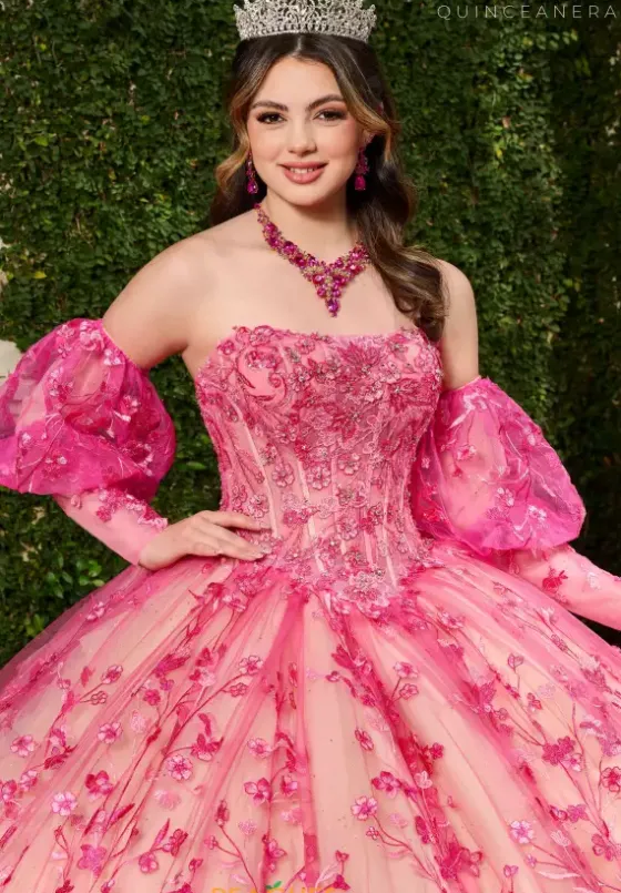 Sweet Sixteen|Quince Dresses With Sleeves^Rachel Allan Quince RQ1123
