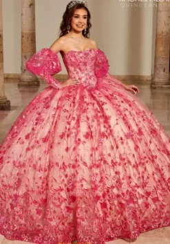 Sweet Sixteen|Quince Dresses With Sleeves^Rachel Allan Quince RQ1123
