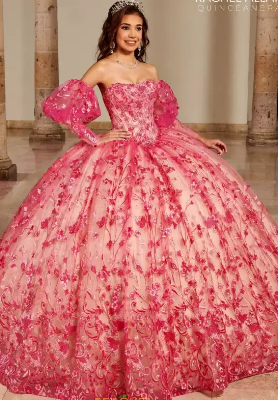 Sweet Sixteen|Quince Dresses With Sleeves^Rachel Allan Quince RQ1123