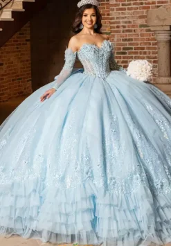 Sweet Sixteen|Quince Dresses With Sleeves^Rachel Allan Quince RQ2243