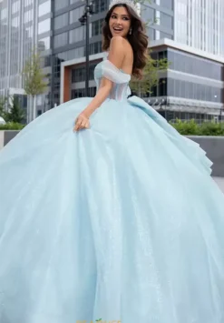 Sweet Sixteen|Plus Sized Quince Dresses^Rachel Allan Quince RQ2183 Light Blue