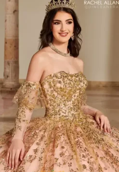 Sweet Sixteen|Quince Dresses With Sleeves^Rachel Allan Quince RQ2176