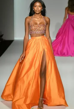 Long Dresses|Pageant^Sherri Hill 57245 Dreamsicle