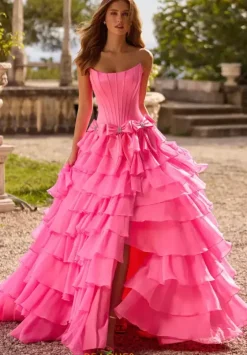 Long Dresses|Plus Sized Dresses^Sherri Hill 57225