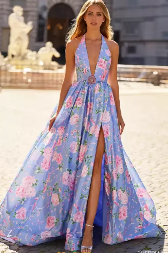 Long Dresses|Plus Sized Dresses^Sherri Hill 57955