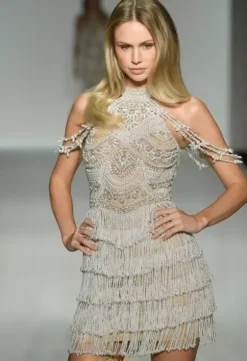 Pageant^Sherri Hill Short 57238 Ivory/Nude