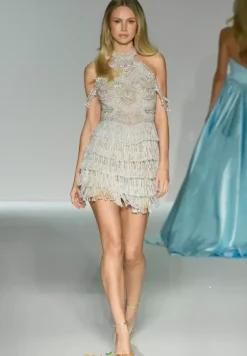 Pageant^Sherri Hill Short 57238 Ivory/Nude