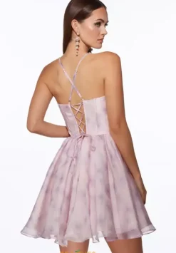 Bat Mitzvah|8Th Grade Dance^Alyce Short A Line Beaded Dress 30006