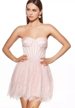 Bat Mitzvah|8Th Grade Dance^Alyce Short A Line Sweetheart Neckline Dress 30011