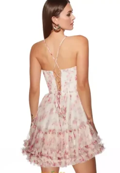 Bat Mitzvah|8Th Grade Dance^Alyce Short V Neck A Line Dress 30057