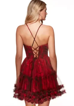 Bat Mitzvah|8Th Grade Dance^Alyce Short V Neck A Line Dress 30057