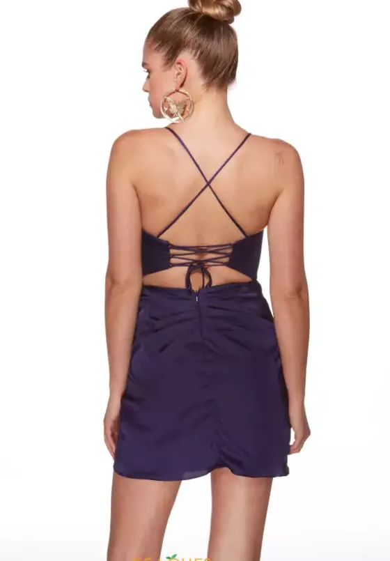 Bat Mitzvah|8Th Grade Dance^Alyce Short V Neckline Dress 40099