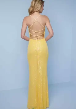 Fitted|Long Dresses^Splash K750