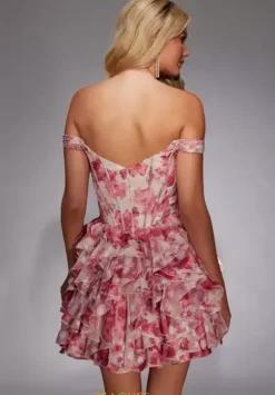 Bat Mitzvah|8Th Grade Dance^Alyce Strapless Corset Short Dress 30034 Magnolia