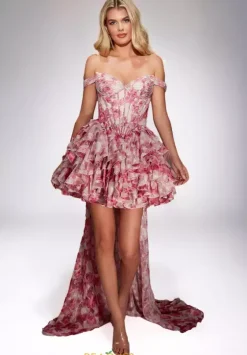 Bat Mitzvah|8Th Grade Dance^Alyce Strapless Corset Short Dress 30034 Magnolia