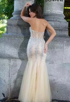 Winter Formal|Pageant^Jovani Strapless Mermaid Dress 5908