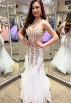 Winter Formal|Pageant^Jovani Strapless Mermaid Dress 5908