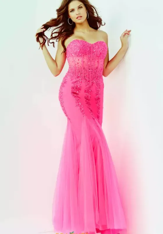 Winter Formal|Pageant^Jovani Strapless Mermaid Dress 5908