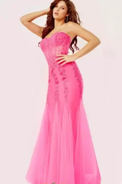 Winter Formal|Pageant^Jovani Strapless Mermaid Dress 5908