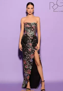 Plus Size|Fitted^Tarik Ediz 53202 Black