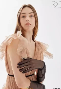 Long Dresses|Plus Sized Dresses^Tarik Ediz 52035 Champain