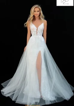 Long Dresses|Pageant^Tarik Ediz 51031 Ivory