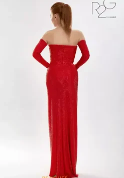 Long Dresses|Pageant^Tarik Ediz 52161 Red