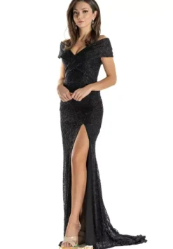 Fitted|Long Dresses^Tarik Ediz 51061