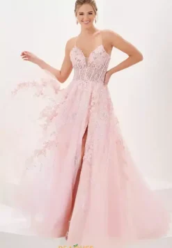 Long Dresses|Plus Sized Dresses^Tiffany 16056 Blush Pink