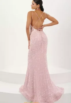 Fitted|Plus Size^Tiffany 16110 Blush