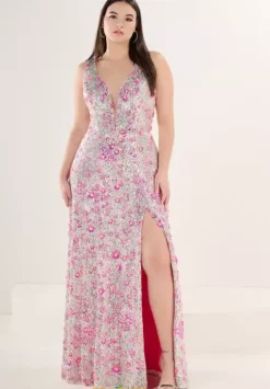 Long Dresses|Plus Sized Dresses^Tiffany 16269