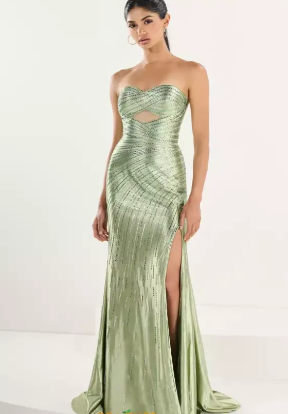 Fitted|Long Dresses^Tiffany 16278
