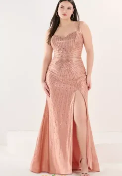 Long Dresses|Plus Sized Dresses^Tiffany 16273
