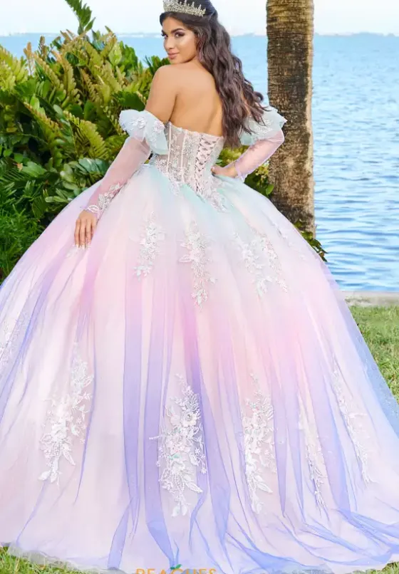 Sweet Sixteen|Quince Dresses With Sleeves^Tiffany Quinceanera 56499